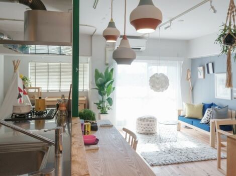 おしゃれな店内